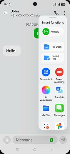 Step 5: Tap on AI Reply.