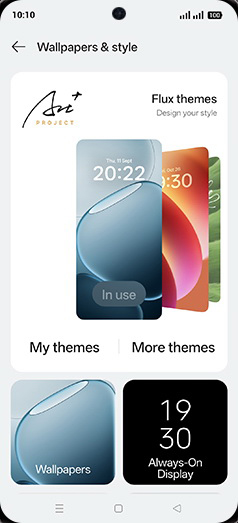 Step 4: Select desired Flux themes.