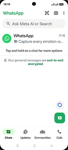 Step 3: Tap on Menu.