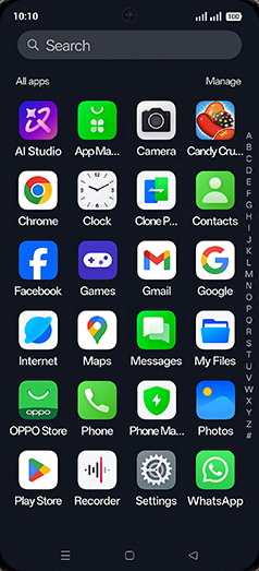 Step 2: Tap on WhatsApp icon.