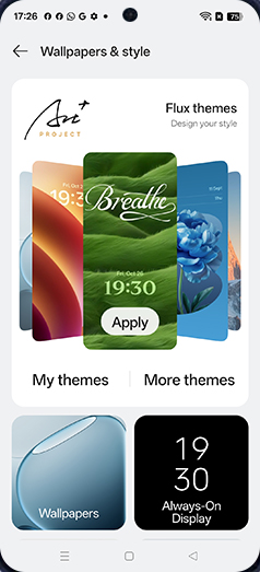Step 5: Tap on Theme.