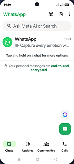 Step 3: Tap on Menu.