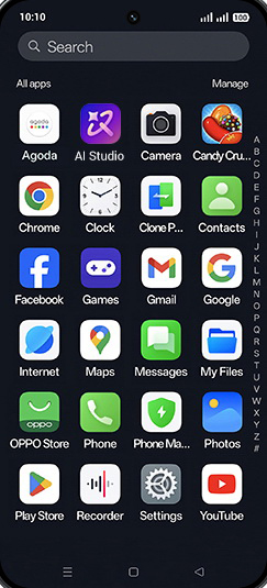 Step 2: Tap on AI Studio icon.