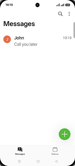 Step 3: Tap on desired conversation.