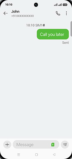 Step 4: Swipe left sidebar for AI option.