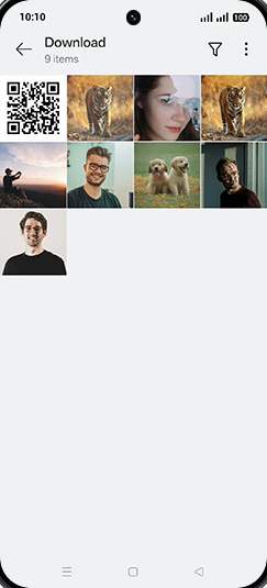 Step 5: Tap on desired Image.