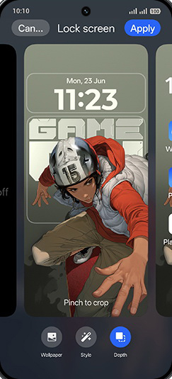 Step 6: Tap on Style.