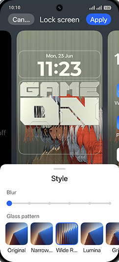 Step 8: Tap on Apply.