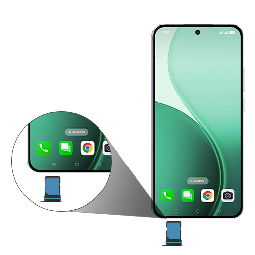 Step 3: Place the SIM card(s) in the SIM card tray.