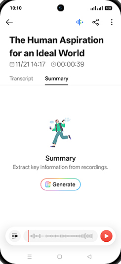Step 7: Tap on Generate.