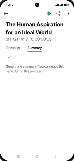 Step 8: Generating summery.