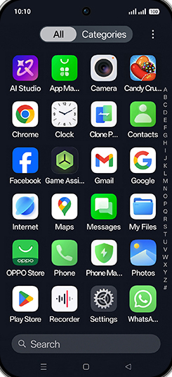 Step 2: Tap on WhatsApp icon.