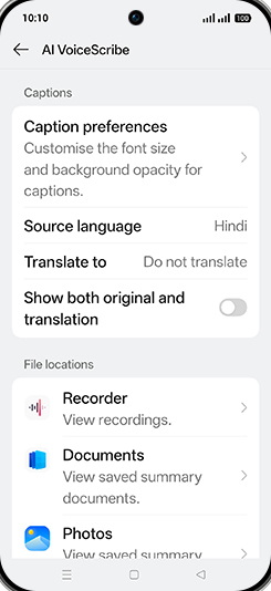 Step 5: Tap on Show both original and translation to turn ON.