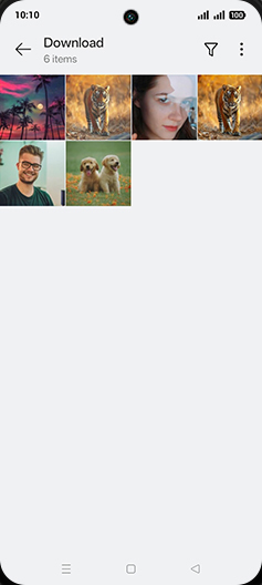 Step 5: Tap on desired Image.