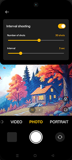 Step 8: Set interval time.