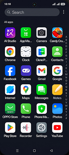 Step 2: Tap on Notes.