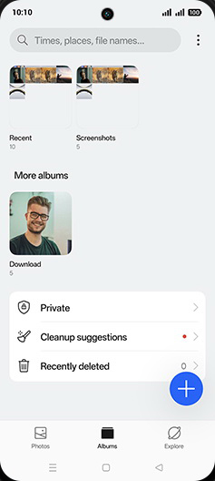 Step 4: Tap on desired Folder.