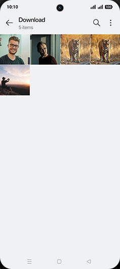 Step 5: Tap on desired Image.