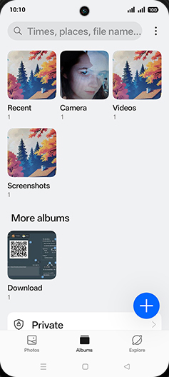 Step 4: Tap on desired Folder.