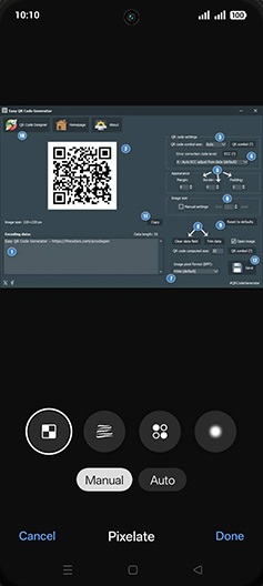 Step 9: Tap on Auto.