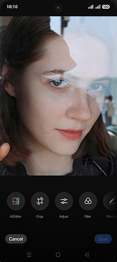 Step 7: Tap on AI Editor.