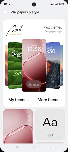 Step 4: Select desired Flux themes.