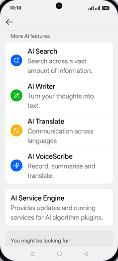 Step 4: Tap on AI Translate.