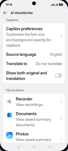 Step 5: Tap on Show both original and translation to turn ON.