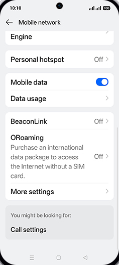 Step 4: Tap on BeaconLink.