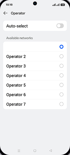 Step 6: Tap on Auto-select to turn ON.