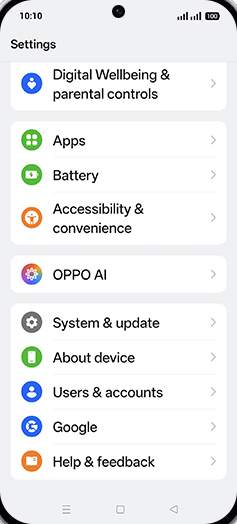 Step 3: Tap on Apps.