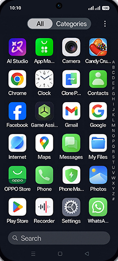 Step 2: Tap on WhatsApp icon.