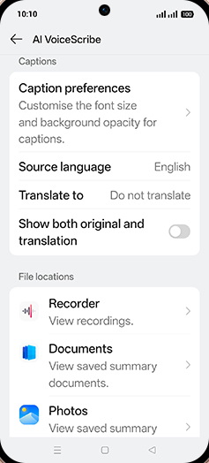 Step 5: Tap on Show both original and translation to turn ON.