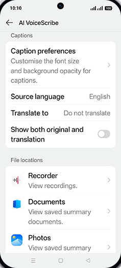 Step 5: Tap on Show both original and translation to turn ON.