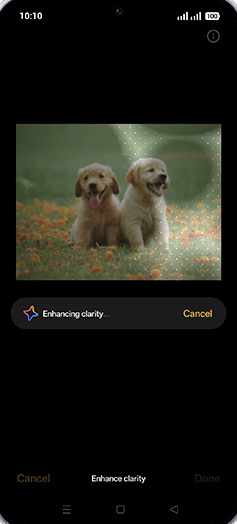 Step 11: Enhancing clarity.