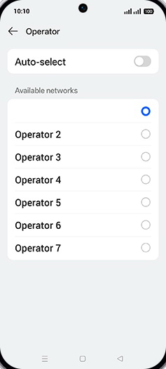 Step 6: Tap on Auto-select to turn ON.