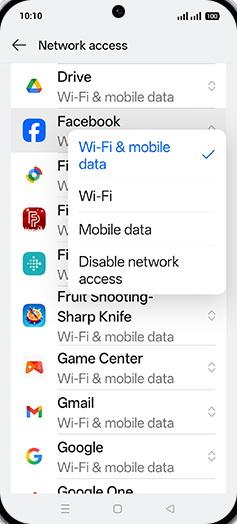 Step 7: Tap on desired option.