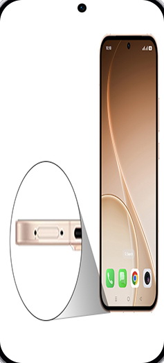 Step 4: Carefully insert the SIM card tray into the Device.