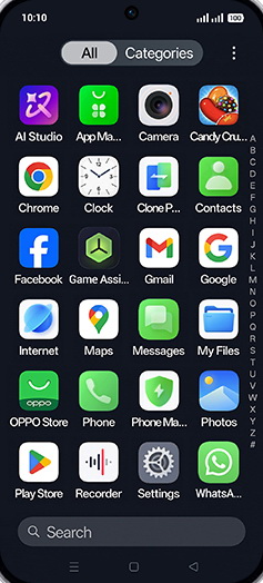 Step 2: Tap on WhatsApp icon.