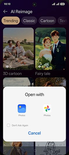 Step 6: Tap on Photos.