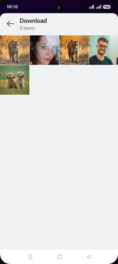 Step 9: Tap on desired Photo.
