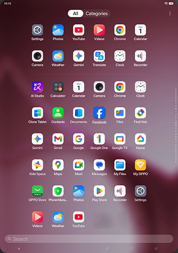 Step 2: Tap on Facebook, twitter or any social app icon.