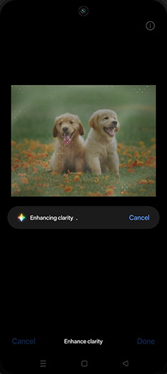 Step 11: Enhancing clarity.