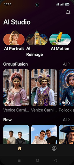 Step 3: Tap on AI Reimage.
