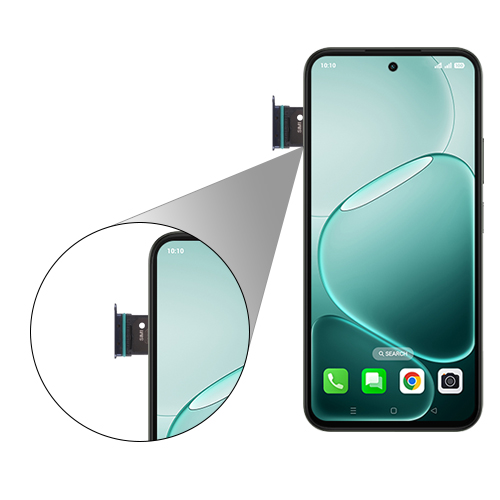 Step 2: Pull out the SIM card tray gently from the Device.
