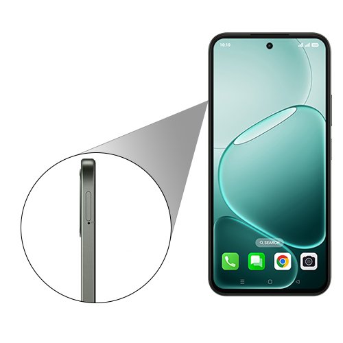 Step 4: Carefully insert the SIM card tray into the Device.