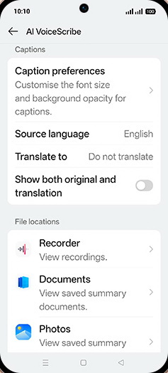 Step 5: Tap on Show both original and translation to turn ON.