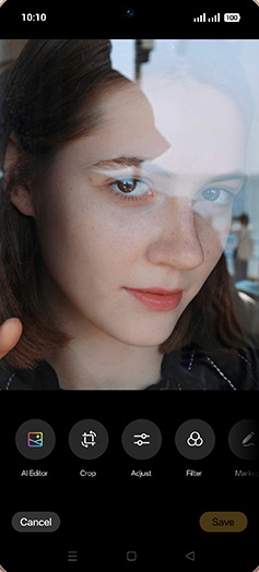 Step 7: Tap on AI Editor.