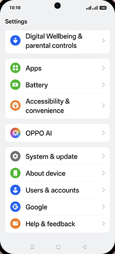 Step 3: Tap on Apps.