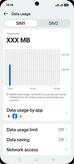 Step 5: Tap on Network access.